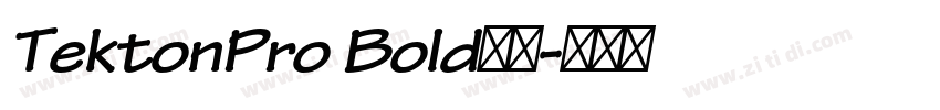 TektonPro Bold字体字体转换